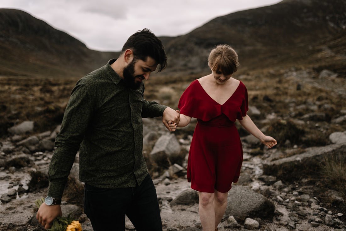 067 northern ireland wedding photographer mourne mountains elopement