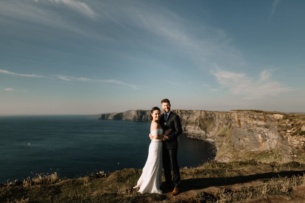 069 cliffs of moher wedding session