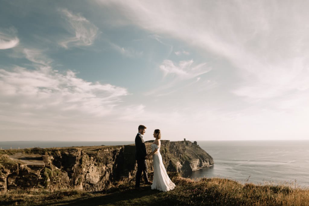 085 cliffs of moher wedding session