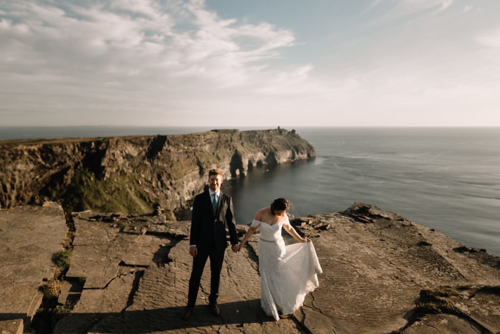 090 cliffs of moher wedding session