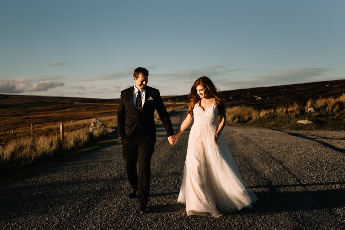 A WILD WICKLOW MOUNTAIN ENGAGEMENT SESSION AT GLENDALOUGH