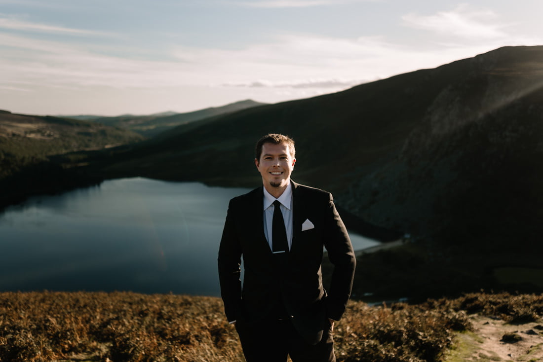 photos session in the wicklow mountains ireland