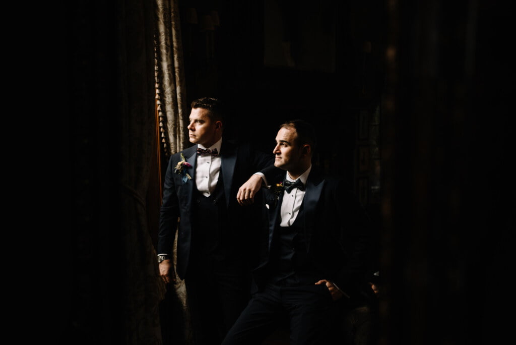 wedding in Castle Leslie